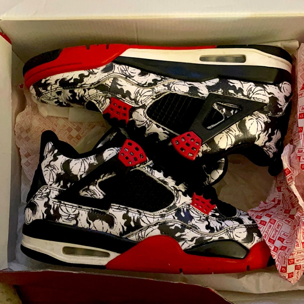 Retro Jordan tattoo 4s